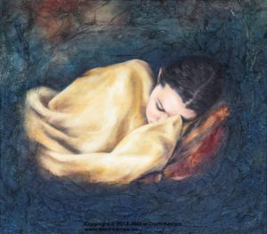 Schlafendes Mädchen - Sleeping maiden