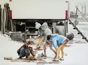 Kleinstadtkindheit - Town childhood