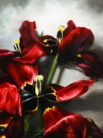 Welkende Tulpen - Hommage an Rembrandt - Fading tulips - tribute to Rembrandt